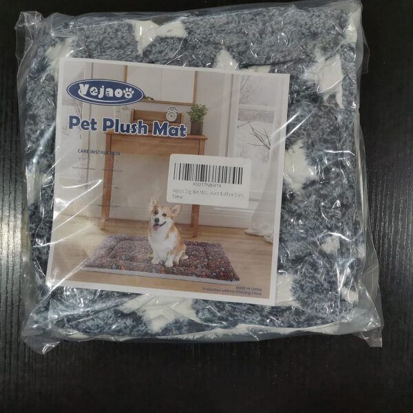 Vejaoo Dog Bed Mattress Multipurpose Machine Washable Puppy Mat Cushions for Small/Medium/Large Dogs and Cat Cages XZ006 (61 * 41 CM, Coffee) - Image 8