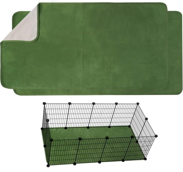 Guinea Pig Bedding Fleece Cage Liner C&C 2x4,Guinea Pig Fleece Blanket Cage Liner 56x28 (c&c 2x4 (2PCS))